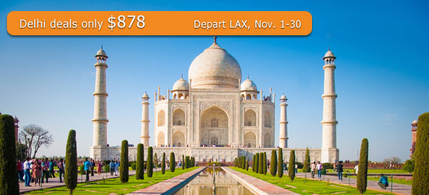 Cheap Flights to New Delhi