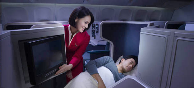 These first class flight seats are as decadent as it gets